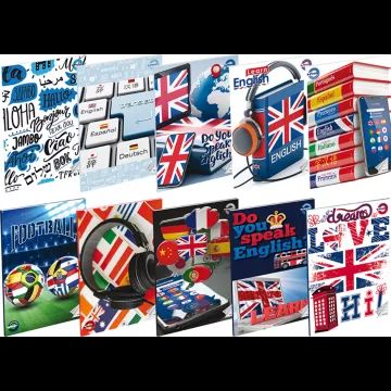 T-Creativ: Woordenboekschrift, A5 - verschillende types