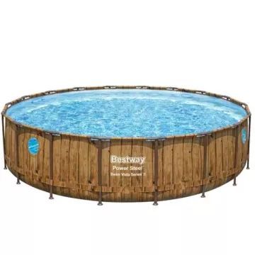 Bestway: Power Steel Swim Vista fémvázas medence szett - 549 x 122 cm 56977 - . kép