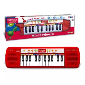 Bontempi: Syntezator z 24 klawiszami - czerwony - .zdjęcie 