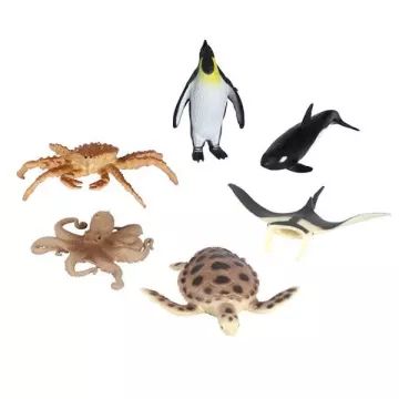 Tengeri élőlények figuraszett - 6 db-os - . kép