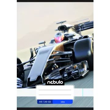 Nebulo: Sešit s hladkými listy, A5 - různé - .obrázek