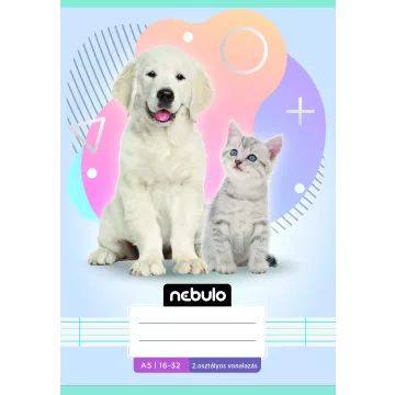 Nebulo: zošit s linajkami 16 - 32, A5 - rôzne - .Obrázok