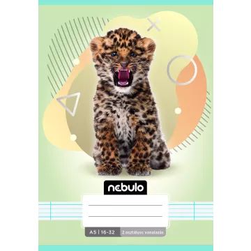 Nebulo: quaderno a righe 16 - 32, A5 - variopinto - .immagine