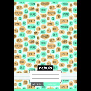 Nebulo: Quaderno vocabolario a colori, A5 - vari tipi - .immagine