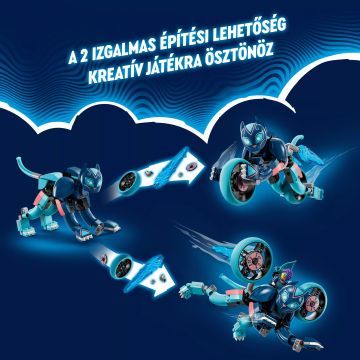 LEGO® DREAMZzz Motocicleta-pisică a lui Zoey 71479 - .foto
