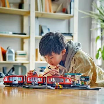LEGO® City Centre Station et Tramway 60423 - .image