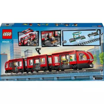LEGO® City Elétrico e Parada no Centro 60423 - .Imagem
