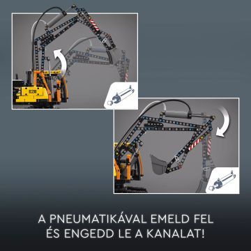 LEGO® Technic Ciężarówka FMX i koparka elektryczna EC230 Volvo 42175 - .zdjęcie 