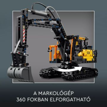 LEGO® Technic Caminhão Volvo FMX e Escavadeira Elétrica EC230 42175 - .Imagem