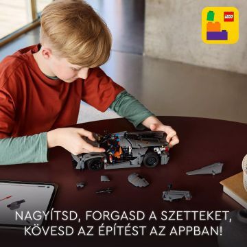 Szary hipersamochód LEGO® Technic Koenigsegg Jesko Absolut 42173 - .zdjęcie 