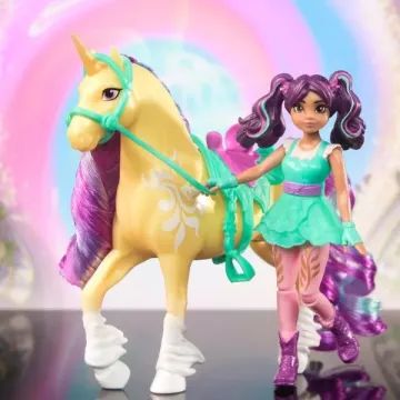 Academia Unicornio: Muñeca Ava y set de juego unicornio Leaf - .imagen