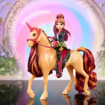 Accademia degli Unicorni: Bambola Valentina e set di gioco con sidro di unicorno - .immagine