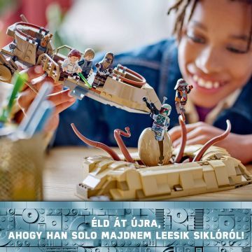 LEGO® Star Wars Skiff do Deserto e Cova do Sarlacc 75396 - .Imagem