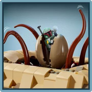 LEGO® Star Wars Skiff do Deserto e Cova do Sarlacc 75396 - .Imagem