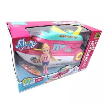 Set yacht con bambola - 7 pezzi - .immagine