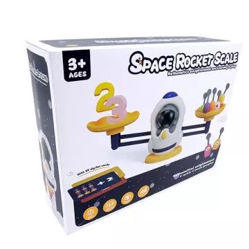 Raketvormige weegschaal - .afbeelding