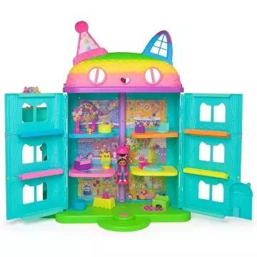 Gabi babaháza: Ünnepi szivárványos babaház kiegészítőkkel - . kép