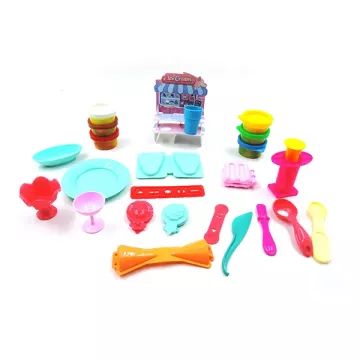 Conjunto de massinha para fazer sorvete - .Imagem