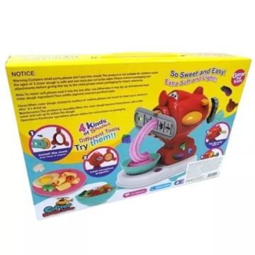 Set za plastelin s alatima za modeliranje - .slika