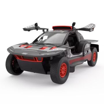 Rastar: Auto telecomandata Audi RS Q e-tron grigio - scala 1:14 - .immagine