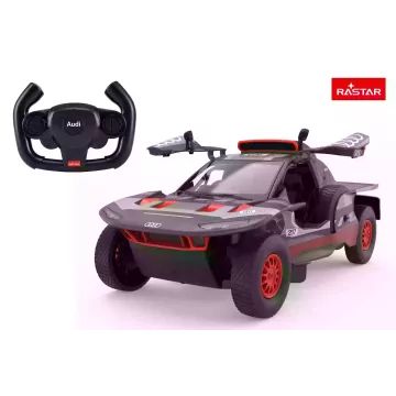 Rastar : Voiture télécommandée Audi RS Q e-tron grise - Échelle 1:14 - .image