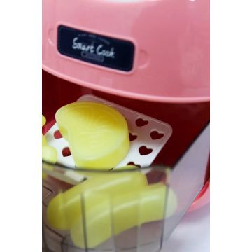 Heteluchtfriteuse met geluid en licht - roze - .afbeelding