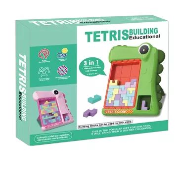 Tabla de joc tip tetris în formă de dinozaur - diferite - .foto