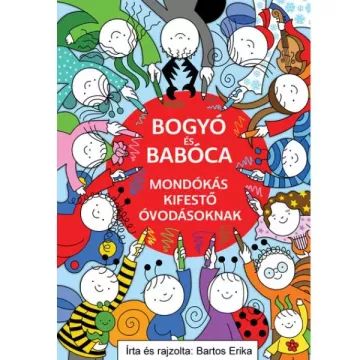 Bartos Erika: Bogyó e Babóca – livro de colorir com rimas para pré-escolares - em húngaro
