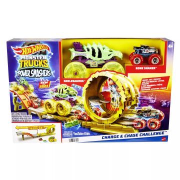Hot Wheels: Monster Trucks Power Smasher Set - . bild aus