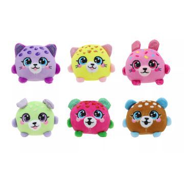 Cukorfalat illatos plüss fagyikehelyben - 9 cm, többféle - . kép