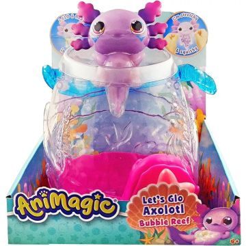 Let’s Glo Axolotl: Twój wodny przyjaciel - Zestaw - .zdjęcie 