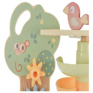 Tooky Toy: 2 em 1 pista de bolas e jogo de construção com engrenagens - .Imagem