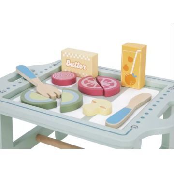 Tooky Toy: Snídaňový stolek s doplňky - .obrázek