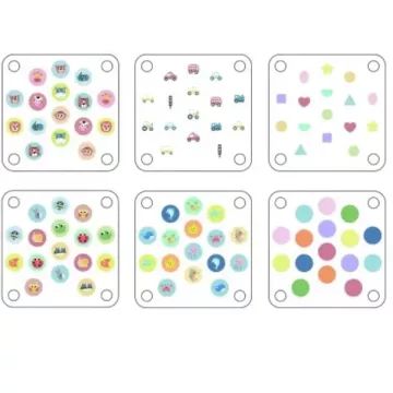 Tooky Toy: Appelboom geheugen spel met verwisselbare kaarten - .afbeelding