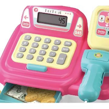 Kasa fiskalna - różowa - .zdjęcie 