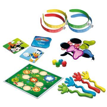Trefl: Zig Zag brætspil - Mickey Mouse og venner - instruktioner på ungarsk - .billede