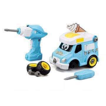 Silverlit: Construa seu primeiro carrinho de sorvete controlado - 26 peças - .Imagem