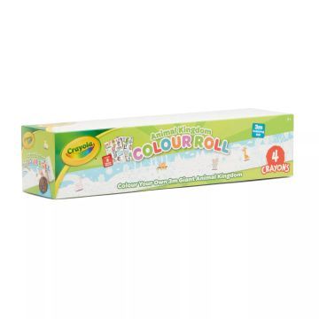 Crayola: Poster de colorat cu modele de animale - 3 m - .foto