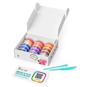 Hey Clay set de plastilină - animale din pădure - .foto