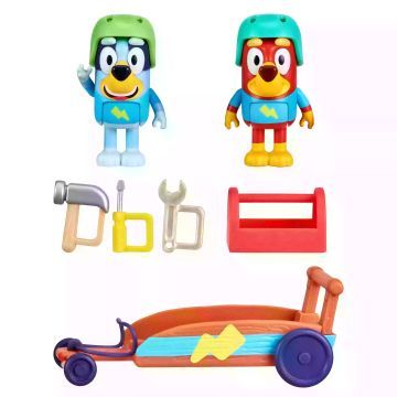 Bluey: Kart-Set mit 2 Figuren - . bild aus