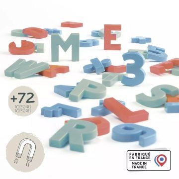 Smoby: Magnetiniai skaičiai ir raidės - 72 vienetai - .vaizdas