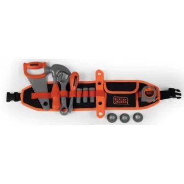 Smoby: Pas narzędziowy Black & Decker z 14 akcesoriami - .zdjęcie 