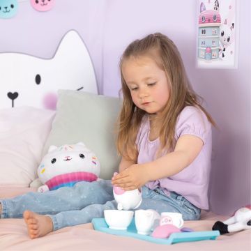 Smoby: Zestaw herbaciany domek Gabi - 8 elementów - .zdjęcie 