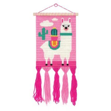 Wow Box: Decoração de parede de macramê DIY - Lhama - .Imagem