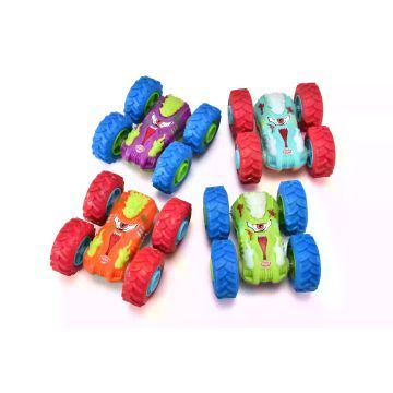 Dickie: Monster Flippy átfordulós járgány, 10 cm - többféle - . kép