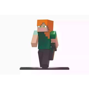 Jada Toys: Minecraft meglepetés nanofigura, 4 cm - 1. széria - . kép