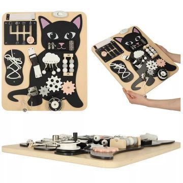 Lulilo: Cica mintás matatótábla - 40 x 35 cm - . kép