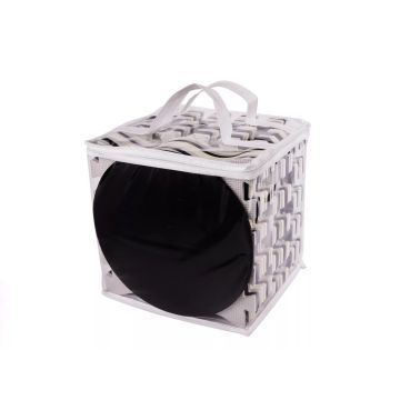 Keretes habszivacs szőnyeg puzzle - 113 x 113 cm, 36 db-os - . kép