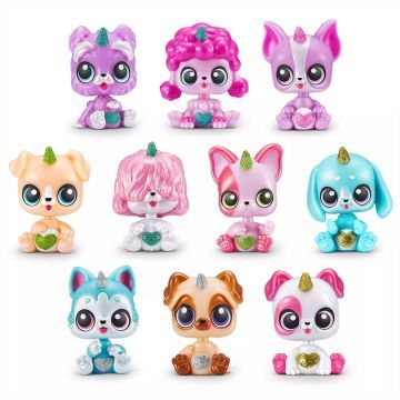 Zuru: Figuras sorpresa Rainbocorns Pocket Puppycorn, serie 1 - 15 cm - .imagen
