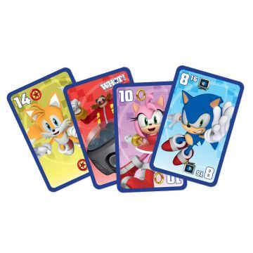 WHOT! gra karciana - edycja Sonic - .zdjęcie 